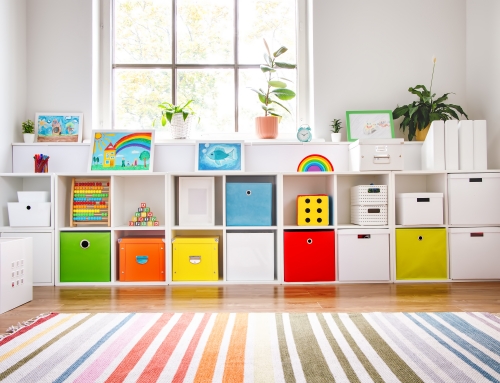 living room shelves for toy storage