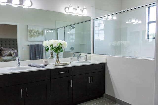 black-and-white-bathroom-black-vanity