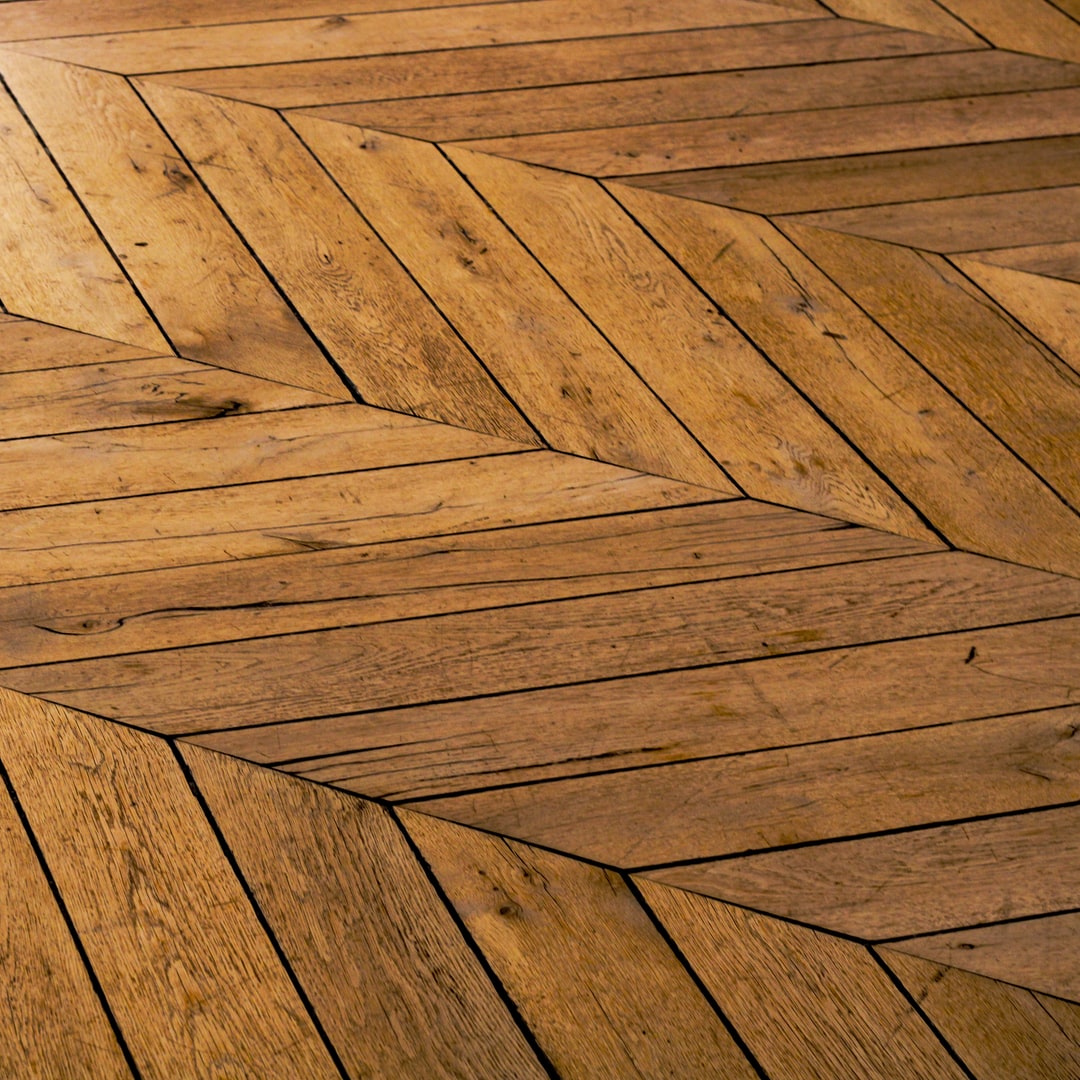 Stained-wood-floors