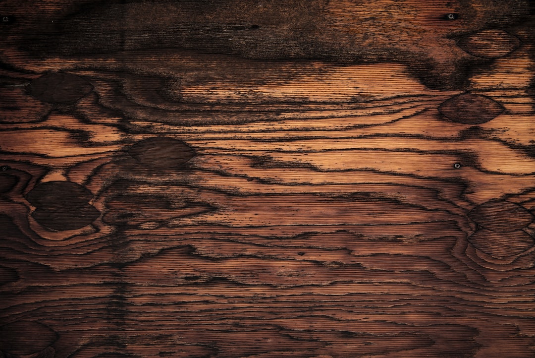 After wood stain