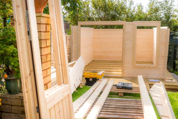 building a shed foundation