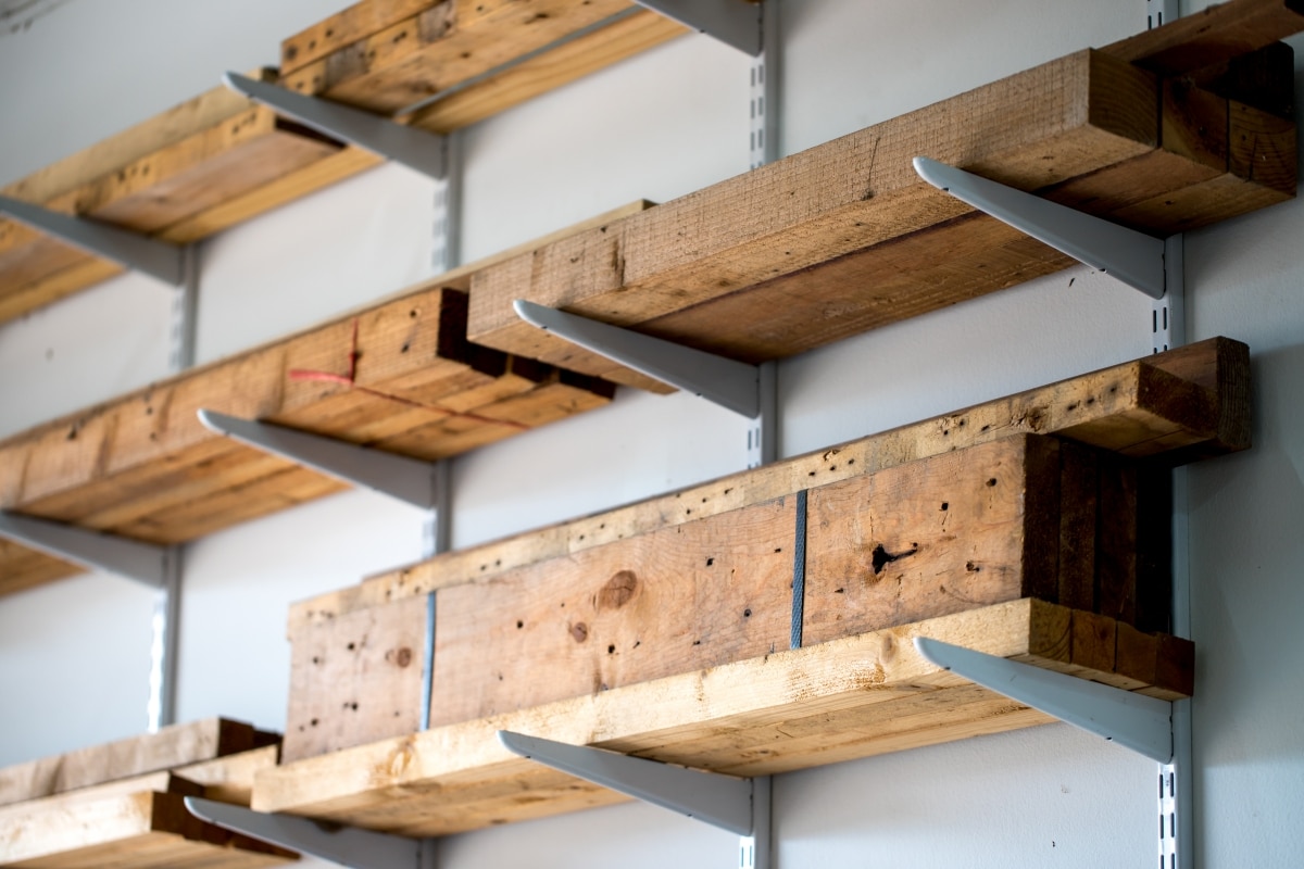 wall rack shelves