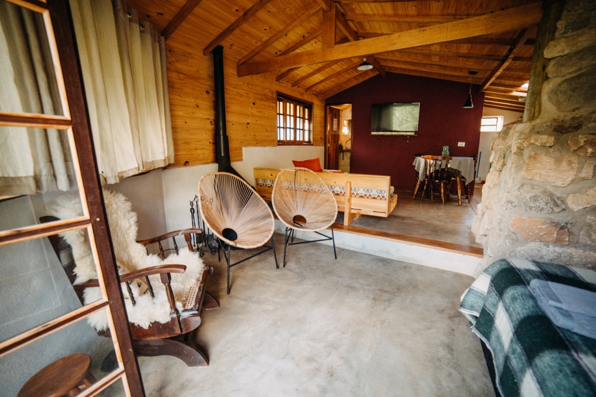 cosy lounge area