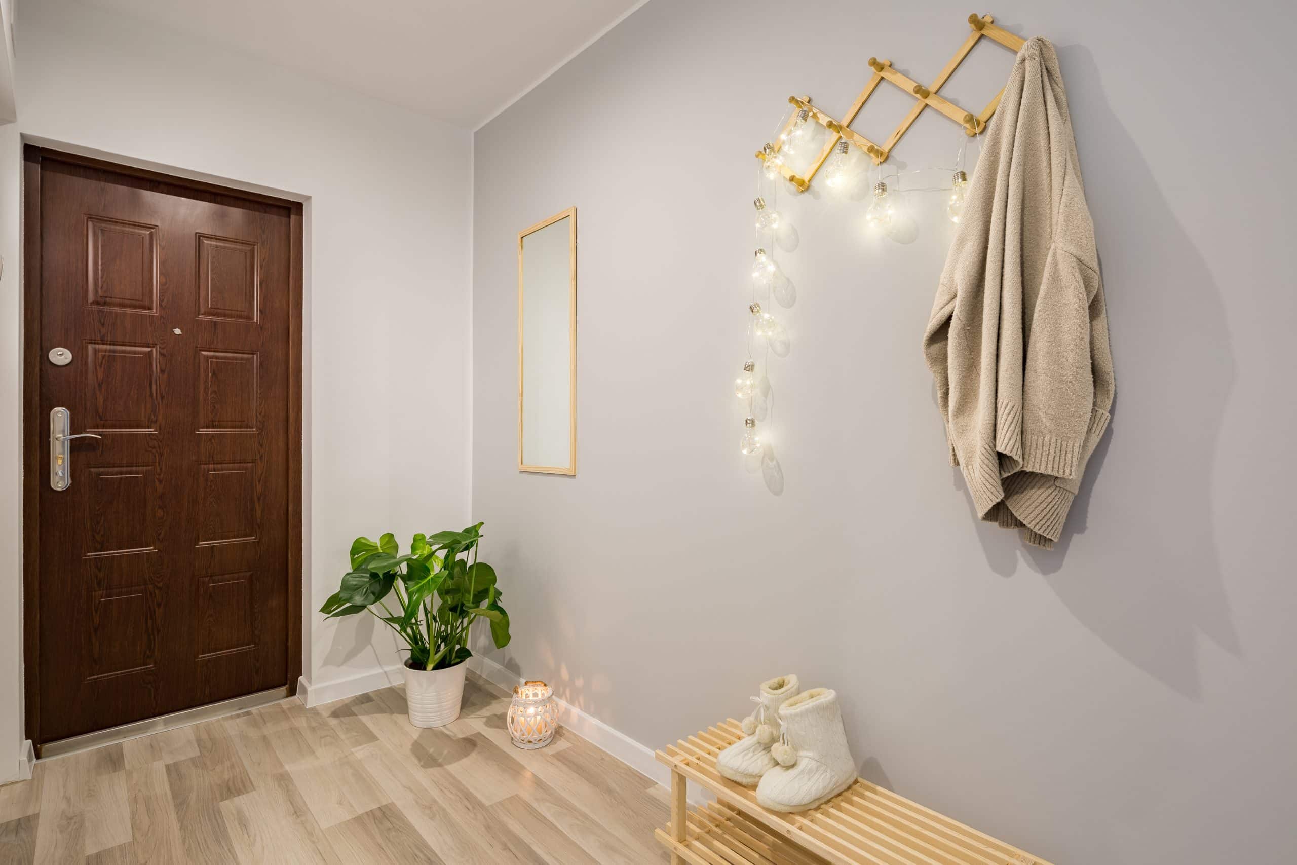 sitting area by hallway