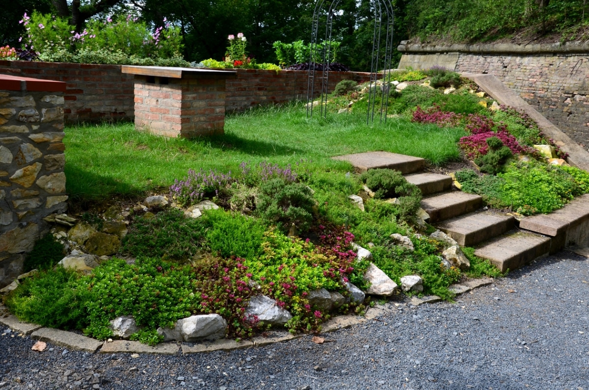 decorative brick features
