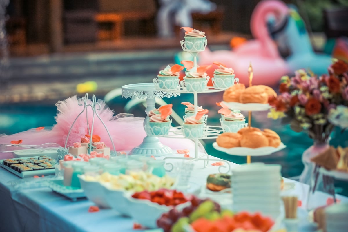 Kiddie tea party
