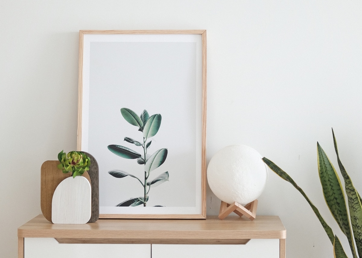 neutral colour palette display