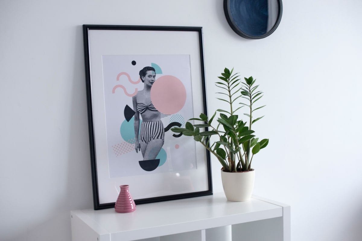 artsy table display