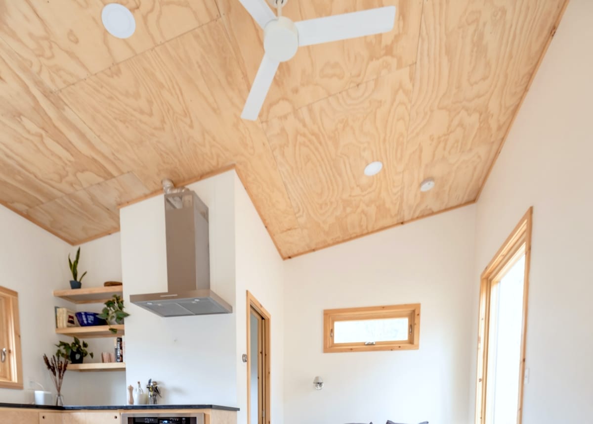 clean all wood ceiling